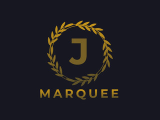 Fototapeta premium marquee logo image design idea for your company