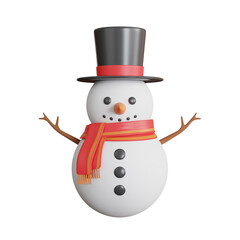 3D Snowman