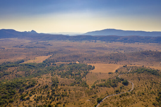 Aerial view of Causse de Blandas