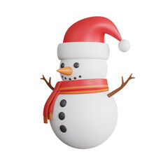 3D Snowman
