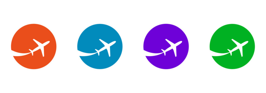 Airplane. Vector image