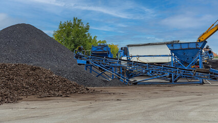 Black Coal Storage Conveyor