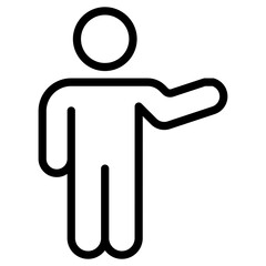 person sign icon