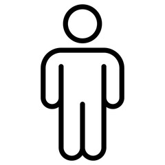 person sign icon