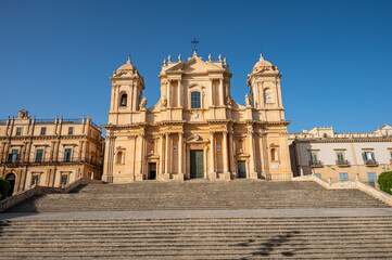 The beautiful Duomo of Noto