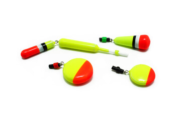 Bright floats for fishing