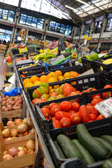 vegetables on the market