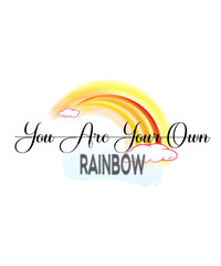 You Are Your Own Rainbow
Be Kind Rainbow
Mammy Little Rainbow
one day at a time
