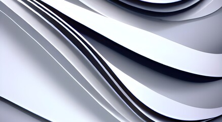 Abstract wave background. composition of shapes. Luxury paper cut background.