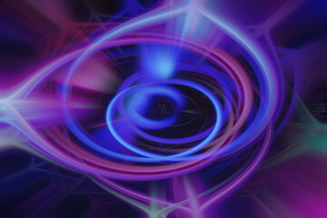 Abstract swirl bright background in blue and purple hues. Can be used as wallpaper.