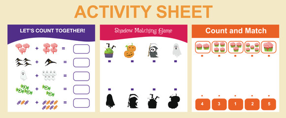 Shapes Word Search worksheet. Educational worksheet for kids. Ready to print file. Printable worksheet for toddlers. Word search game for children. Vector illustration file.