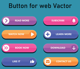 cta web button collection