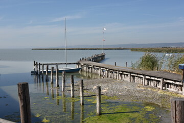 Neusiedler See, Neusiedl am See, Burgenland, Österreich, 06.10.2022