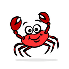 Art illustration design concept symbol icon animals of crab