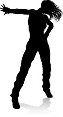 Street Dance Dancer Silhouette