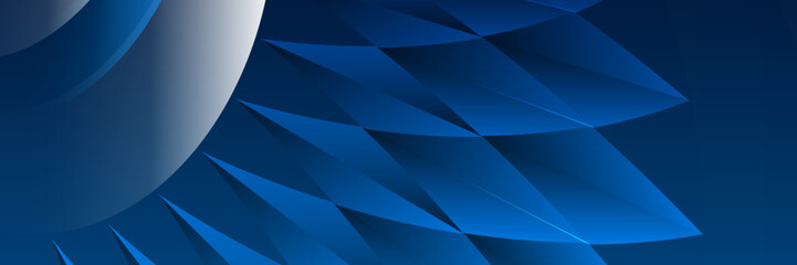 Abstract blue background, geometry background
