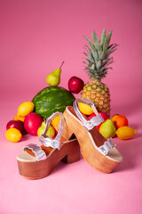 High heel feet foot wear platform women stylish shoes sexy