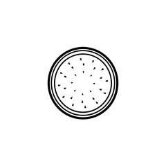 watermelon vector icon
