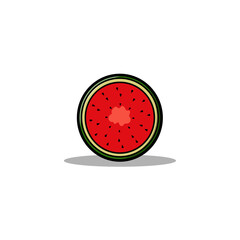 watermelon vector icon