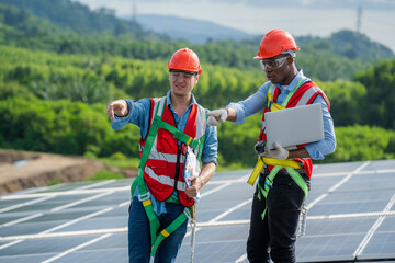 Operation and maintenance in solar power plant,Engineering checking and maintenance on solar cell...