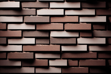Obraz premium Black dark gray brick wall detail texture background.