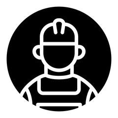 construction worker icon