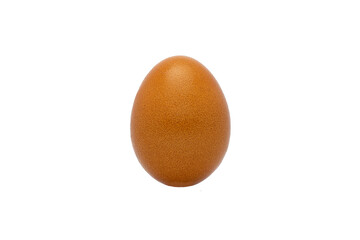 Eggs on a white background with visible skin
