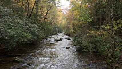 Fototapeta premium Mountain Creek in NC