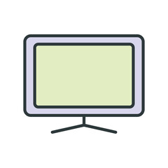 Television icon vector design templates