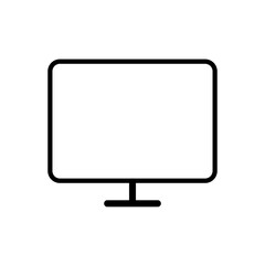 Television icon vector design templates