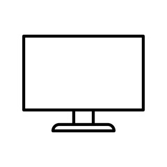 Television icon vector design templates