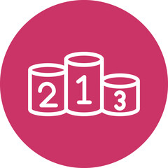 Podium Icon Style