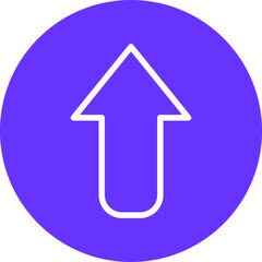 Up Arrow Icon Style