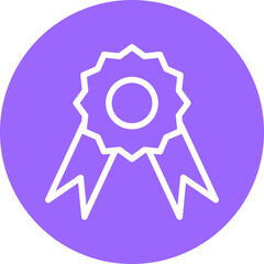 Obraz premium Medal Icon Style