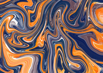abstract brush color wave with lines background.