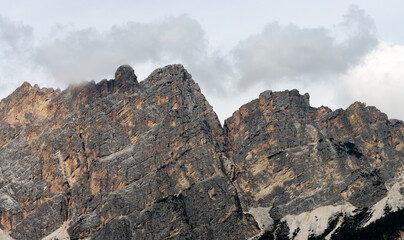 Mountain views of the Dolomites