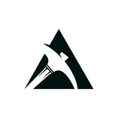 mining logo design,mining logo,emblem,vector,mining logo design,mining industry logo
