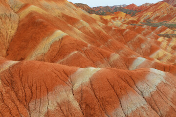 Rainbow Mountains, China, Zhangye Danaxia, Regenbogenberge