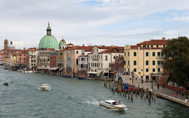 Obraz na płótnie Canvas Beautiful Venice landmarks September 2022