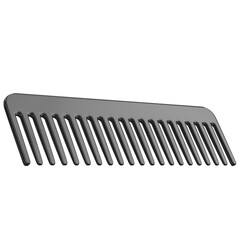 3d rendering illustration of a wide tooth comb