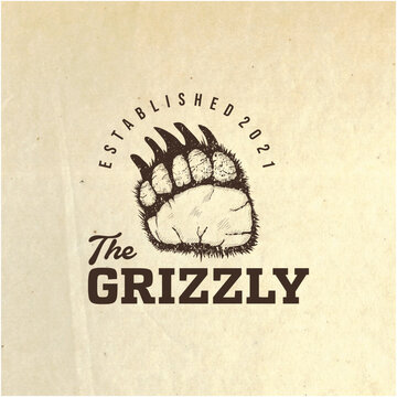 Grizzly logo design