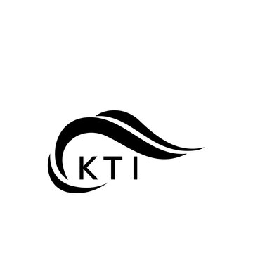 KTI letter logo. KTI blue image on white background. KTI Monogram logo design for entrepreneur and business. KTI best icon.
