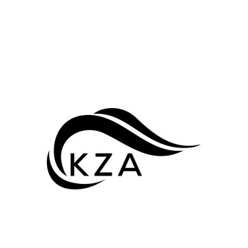 KZA letter logo. KZA blue image on white background. KZA Monogram logo design for entrepreneur and business. KZA best icon.
