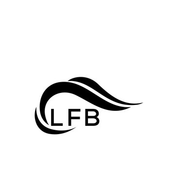 LFB letter logo. LFB blue image on white background. LFB Monogram logo design for entrepreneur and business. LFB best icon.
