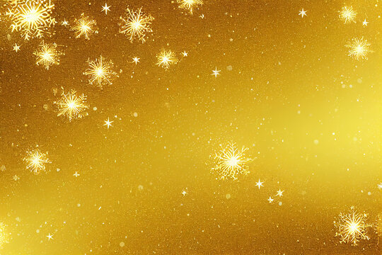 Elegant Gold Foil Snowflake Stickers ›