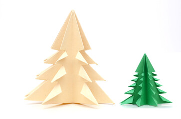 Paper christmas tree