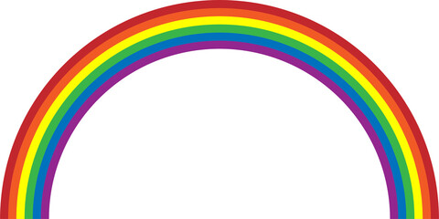 LGBT color in rainbow  shape stripe. To celebrate pride month, gay, lesbian, homosexual pride culture and transgender community. 