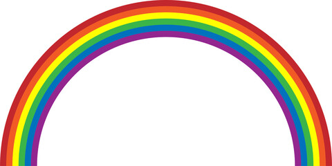 LGBT color in rainbow  shape stripe. To celebrate pride month, gay, lesbian, homosexual pride culture and transgender community. 