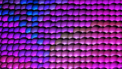 Fototapeta premium Abstract multicolored background with spheres.