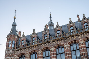 Fototapeta na wymiar la città di Amsterdam